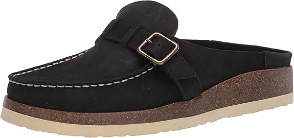 Amazon.com | WHITE MOUNTAIN Shoes Bayhill Leather Footbeds Clog | Mules & Clogs