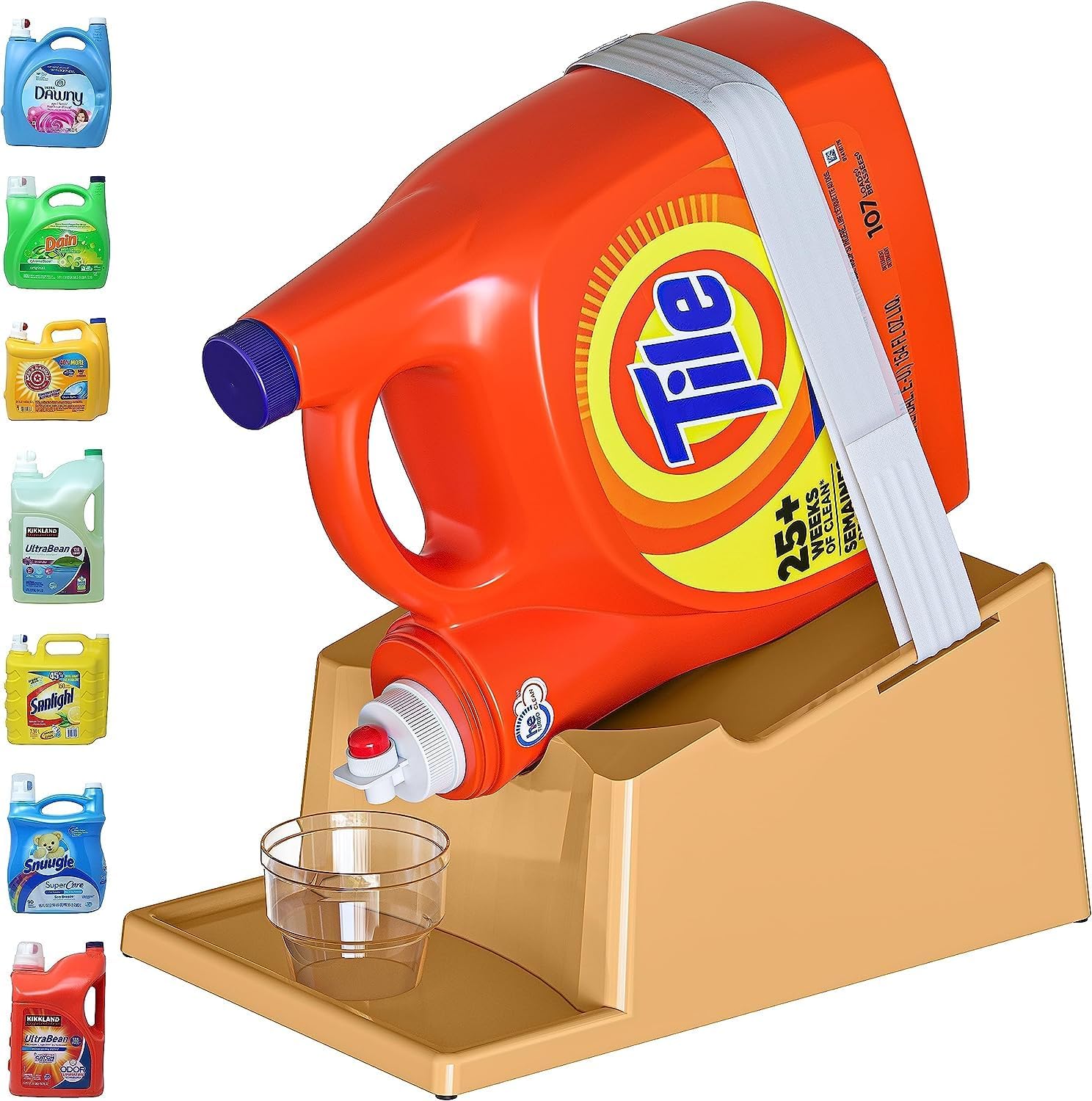 XPACK Laundry Detergent Liquid Organizer, perfect solution