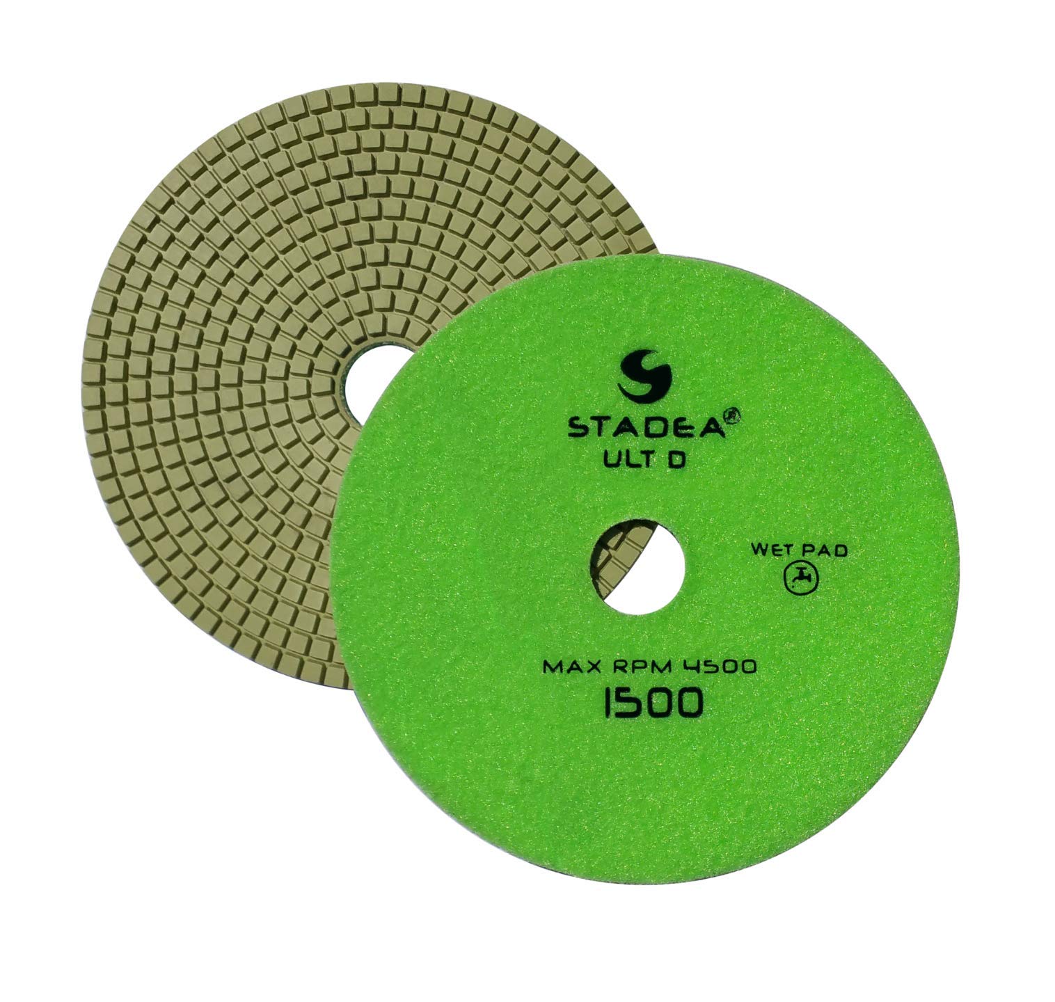 PPW266B - Discos de Pulir, Almohadillas de Pulido de Diamante de 7 Pulgadas para Pulir Suelos de Mármol de Hormigón Terrazzo Granito