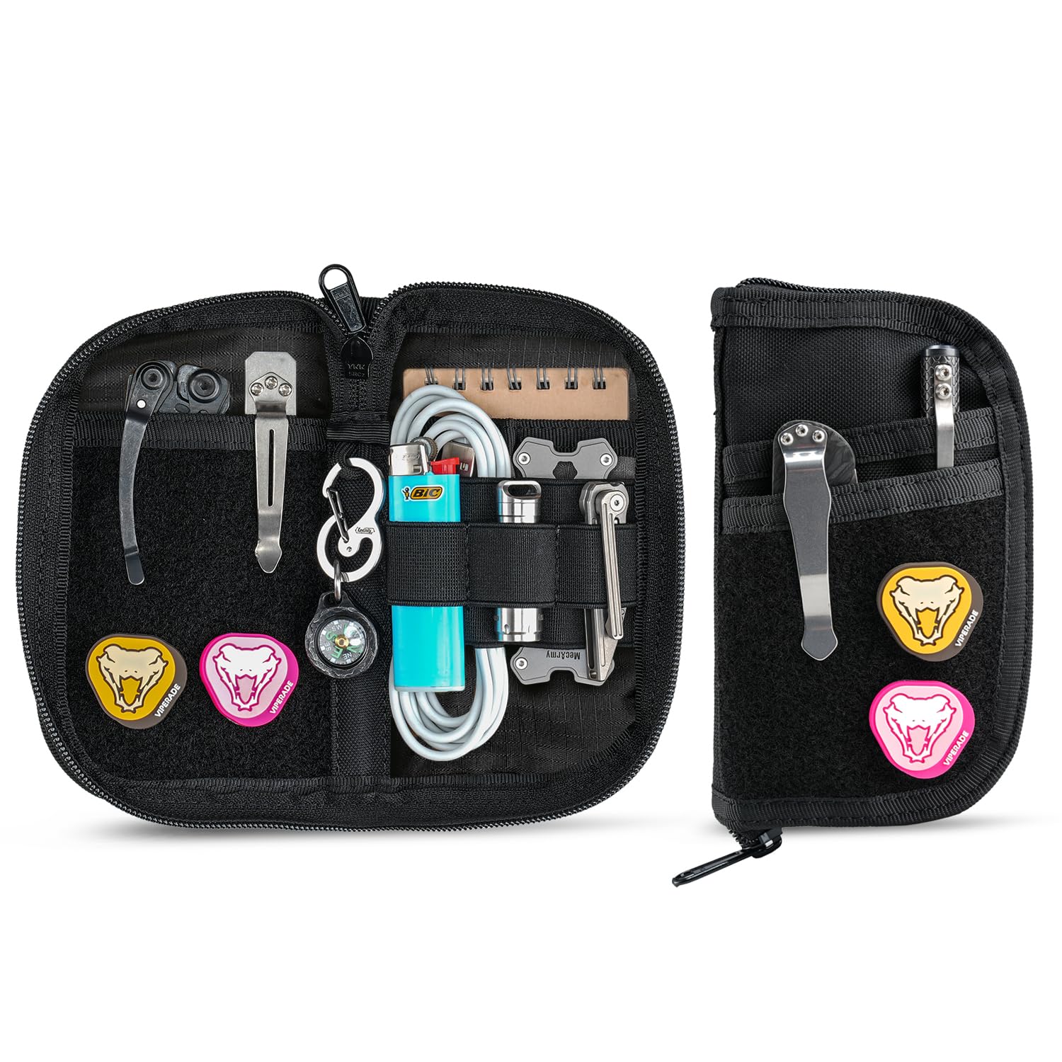 Ve22 Edc Pouch Small Pocket Organizer With 9 Compartments Pocket |  Desertcart Seychelles