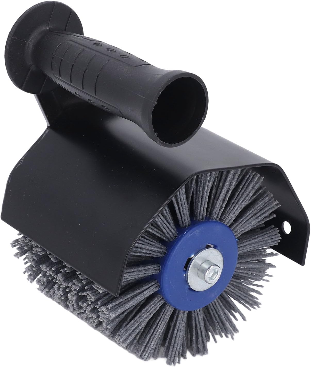 Angle Grinder to Polisher Attachment, Handheld Metal Burnishing Machine, Electric Sander Polisher with Dock, Wire Drawing Wheel for Metal Wood Polishing, Lock Switch