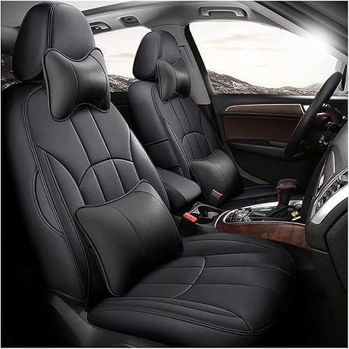 Miniatura 3 de Funda de asiento de coche de piel de vaca personalizada compatible con Nissan Qashqai Sunny X-Trail CIMA Fuga Cefiro Murano March Tiida Teana