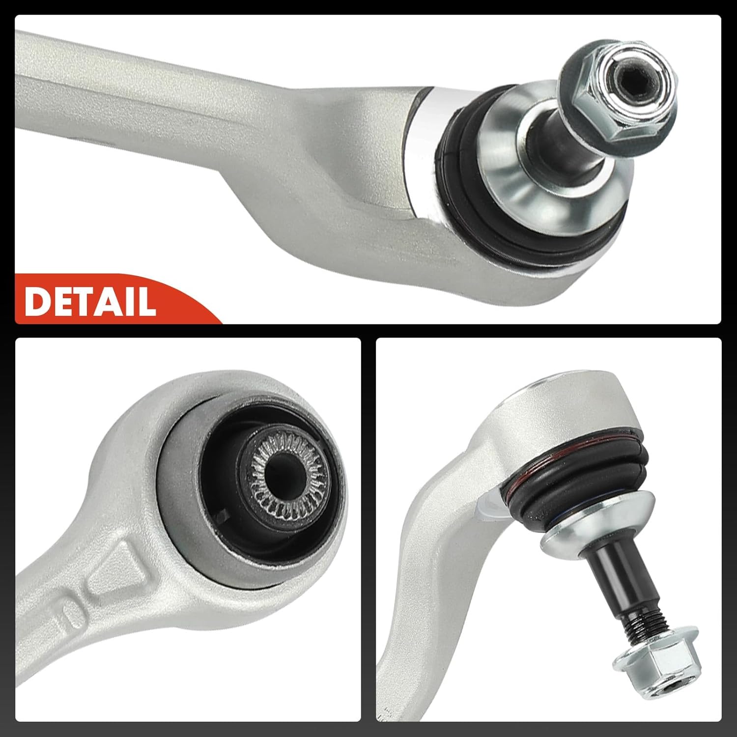 A-Premium 2 x Front Rearward Lower Control Arm with Ball Joint & Bushing, Compatible with BMW 330e xDrive 2021, 330i 2019-2021, 330i xDrive 2019-2021