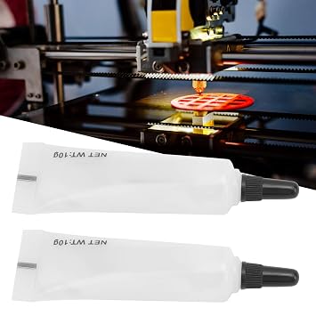 Reduce Noise Good Lubrication with Grease, for 3D Printer Parts, Keyboards, CD Drives, Creamy White Lubricant