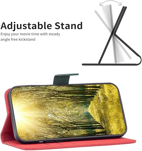 Miniatura 2 de Funda compatible con Xiaomi Poco X3 NFC, soporte de piel sintética compatible con Xiaomi Poco X3 ProPoco X3 Flip Magnetic Closure Protection Phone