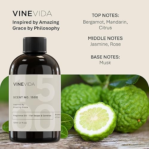 Miniatura 1364 de VINEVIDA Aceite de fragancia de cuero genuino para fabricación de velas y fabricación de jabón, aromas de velas prémium para velas de soja