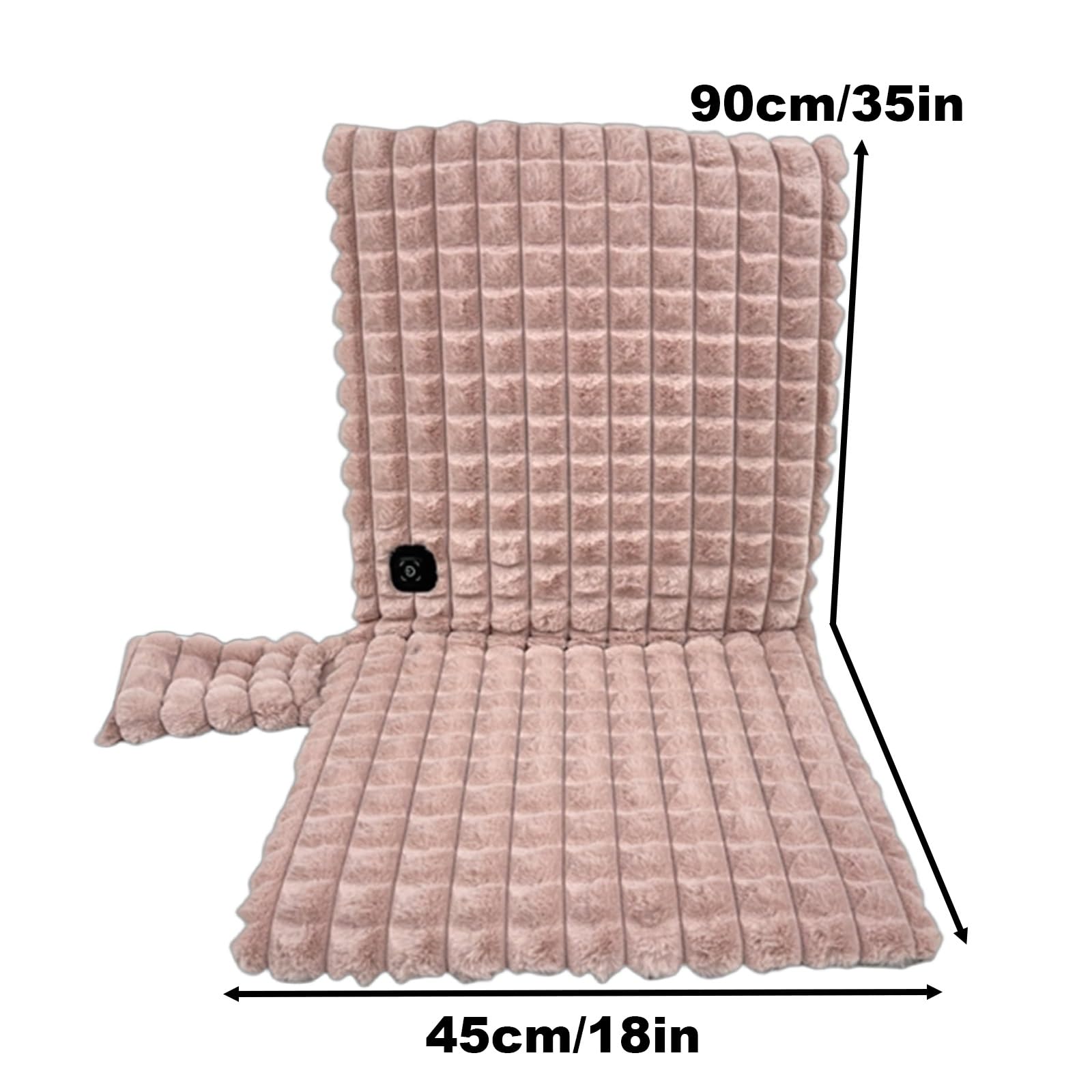 Almohadilla Electrica USB, Esterilla Calor con Bolsillo Lateral, Mantita Electrica, Manta de Calor Ideal para Pescar y Acampar(Pink)