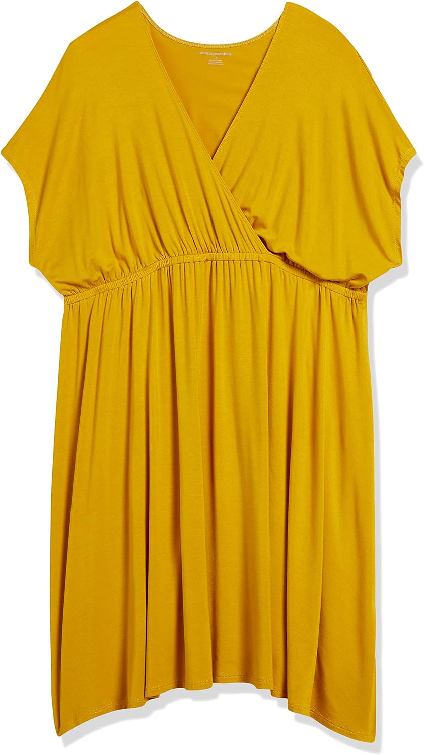 Amazon Essentials Women's Surplice Dress (Available in Plus Size) - Image 6