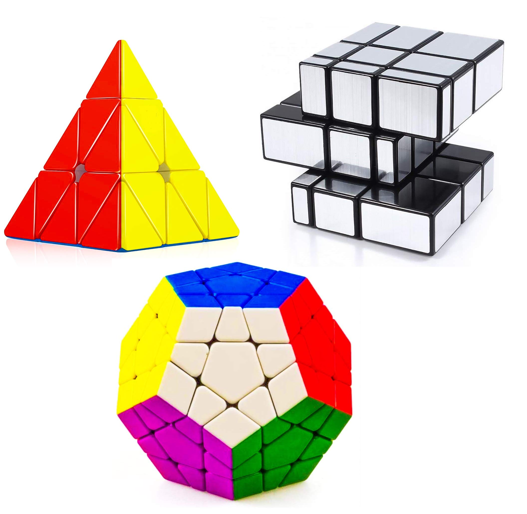 See full amazon price history chart for D ETERNAL Cube Combo Set Of Stickerless Pyraminx Triangle Megaminx & Stickered Mirror High Speed Cube Puzzle For 14 Years And Up, Teen D ETERNAL Cube Combo Set Of Stickerless Pyraminx Triangle Megaminx & Stickered Mirror High Speed Cube Puzzle For 14 Years And Up, Teen (B07THKPL5G) Amazon Price History, Amazon Price Tracker