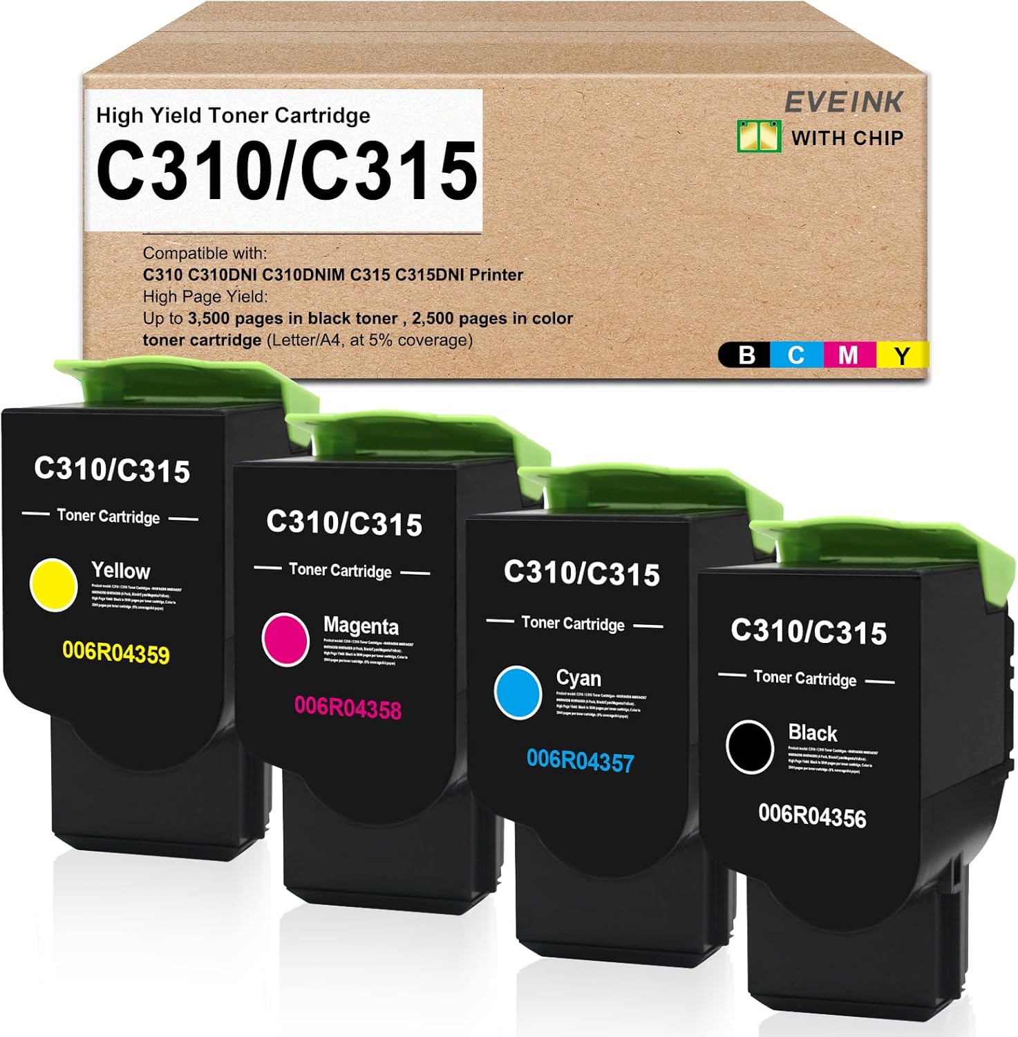 SINOPRINT C310 C315 Toner Kompatibel für Xerox C315 Toner