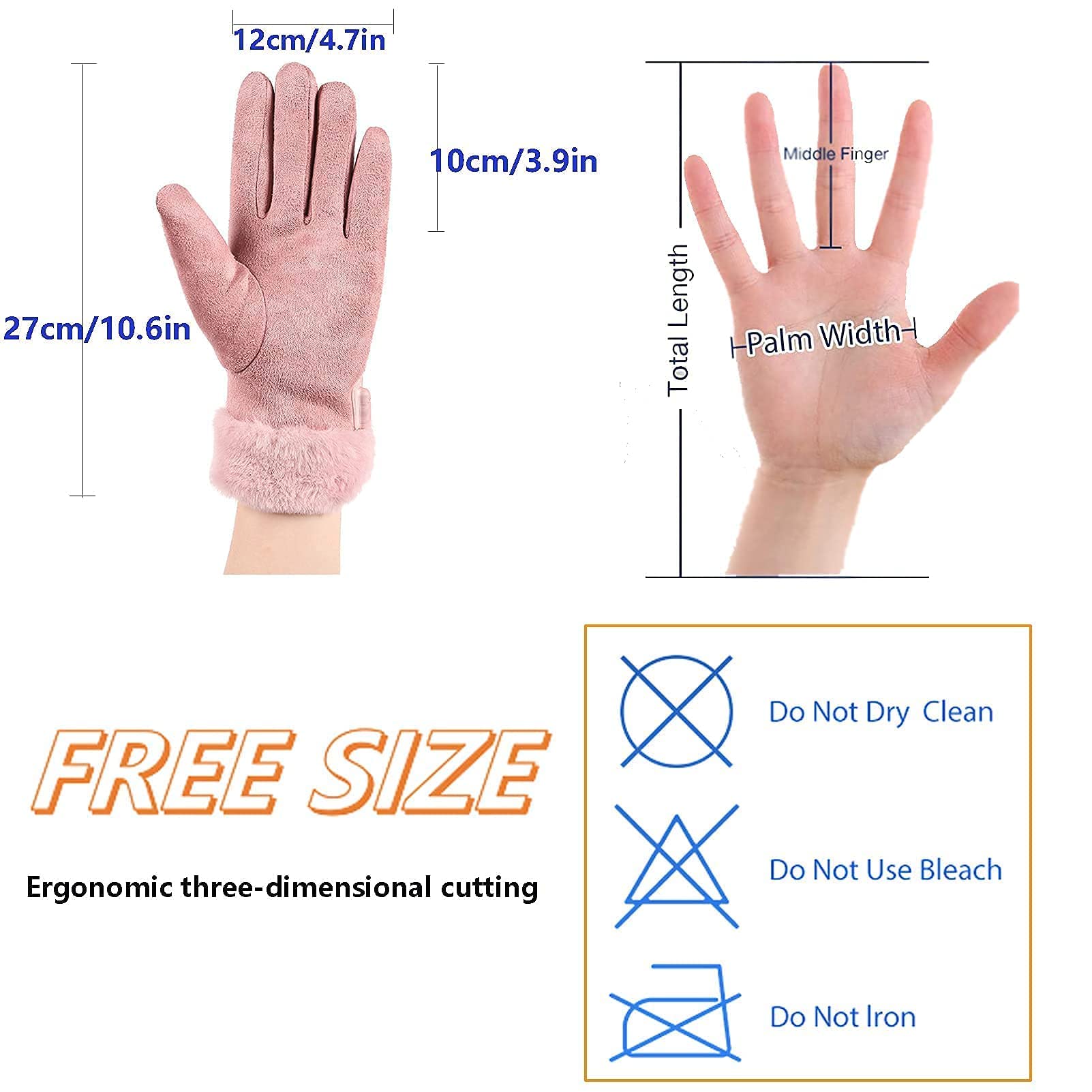 Guantes térmicos Recargables USB, Guantes de esquí eléctricos con 3 Niveles de Calentamiento Guantes de Pantalla táctil para Mujer Guantes térmicos de Invierno Calentadores de Mano