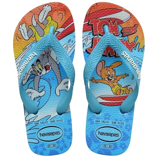 Chinelo Havaianas Kids Top Warner Tom e Jerry