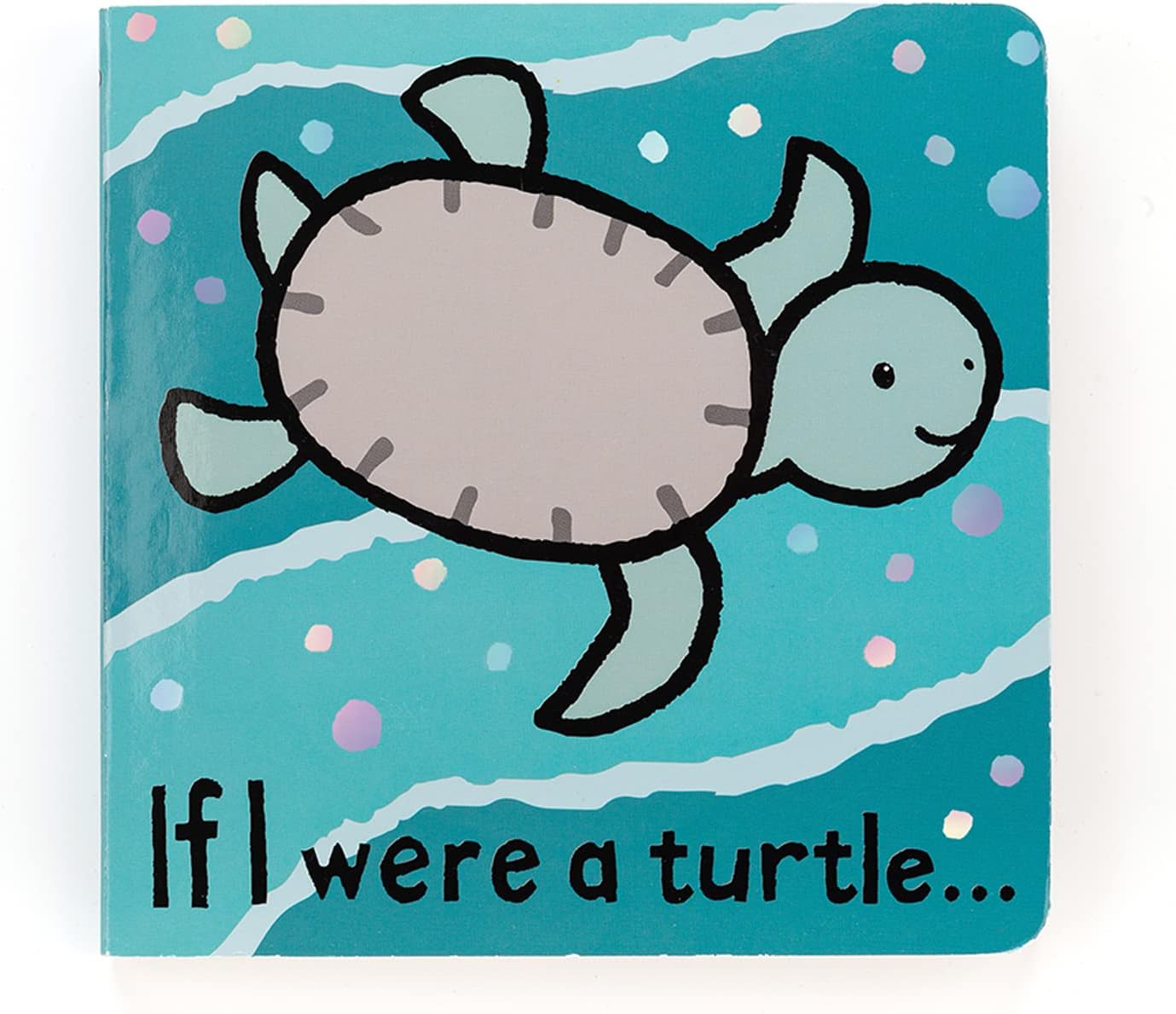 Jellycat If I were a Turtle: A Touch and Feel Board Book Children's Book - Baby Gift