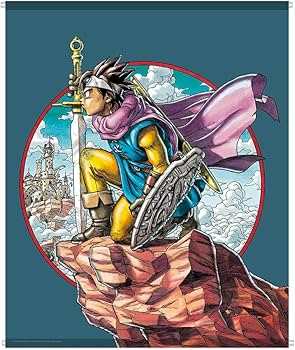 Amazon.co.jp: ドラゴンクエスト タペストリー スーパーファミコン版