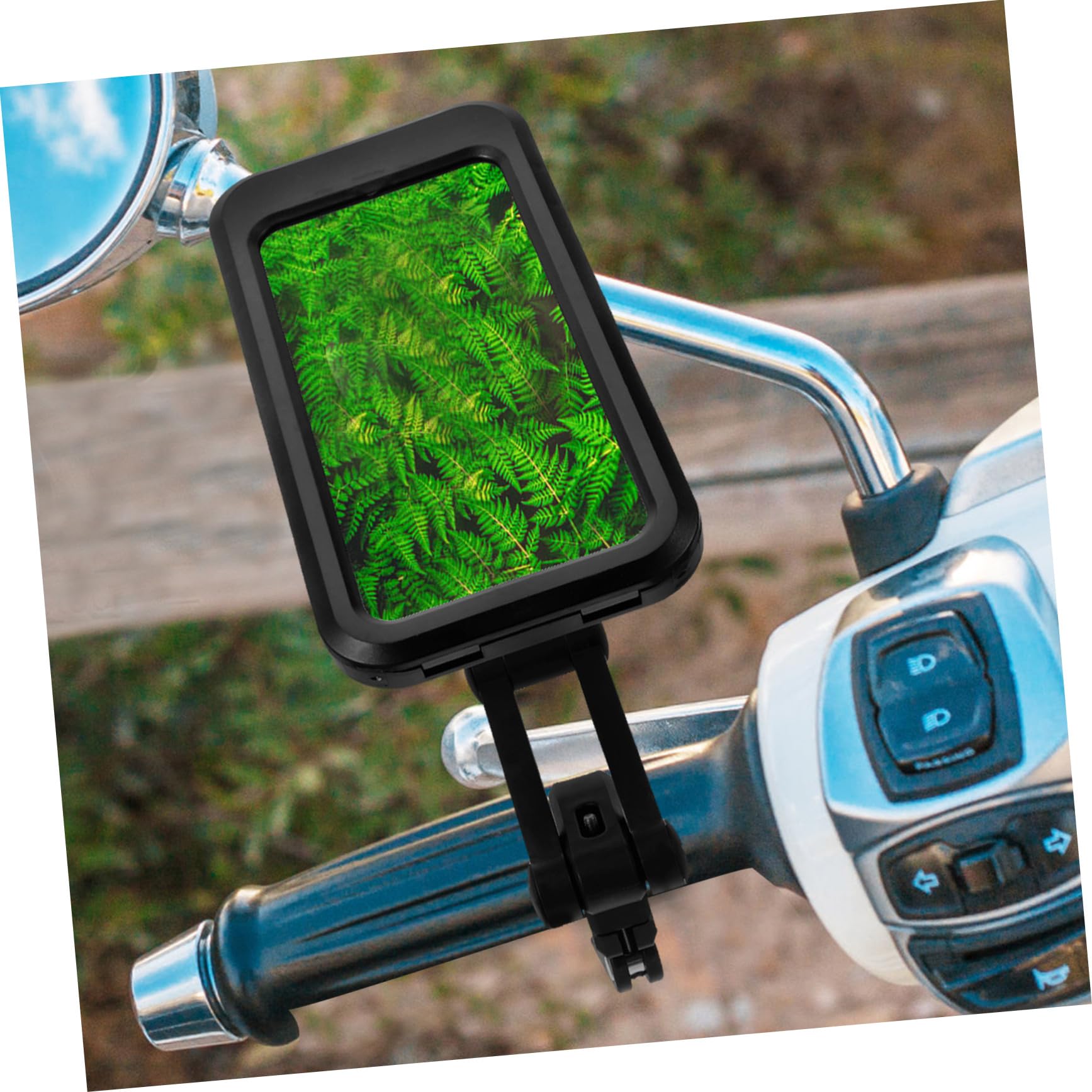 Hemobllo 5 Szt 360-Stopniowy Uchwyt Wodoodporny I Torba Opadająca Uchwyt Rowerowy Uchwyt Rowerowy Magnetyczny Uchwyt Do Motocykli Regulowana Torba Akcesoria Rowerowe