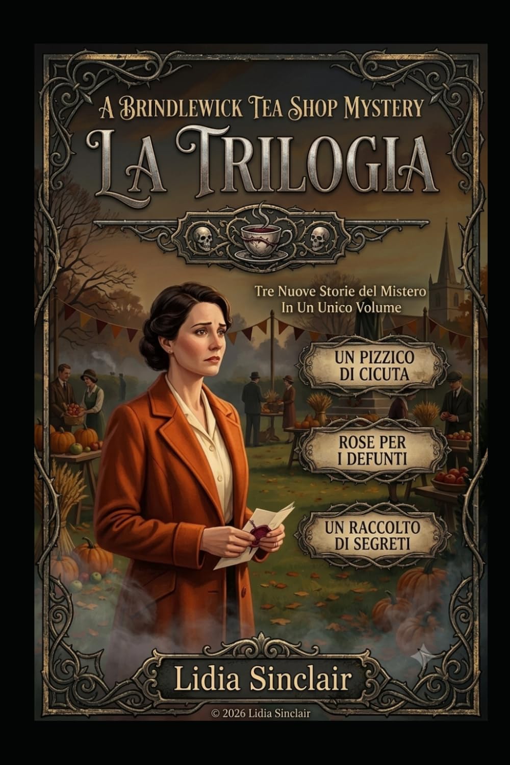 A BRINDLEWICK TEA SHOP MYSTERY LA TRILOGIA: Tre Nuove Storie del Mistero In Un Unico Volume ("I misteri botanici di Elowen Voss ")