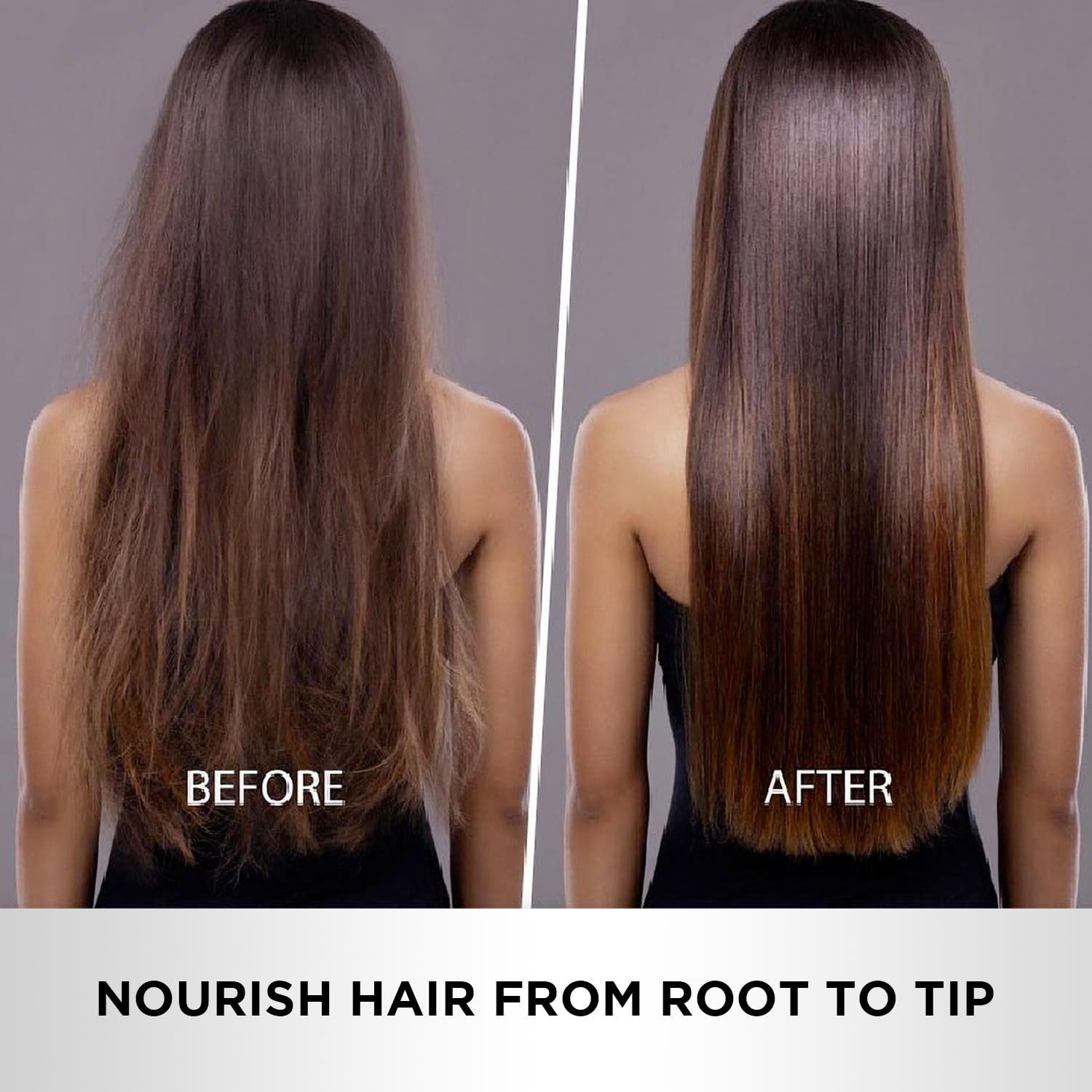 Moehair Trio Pack | Combo of Protein-Infused Shampoo and conditioner Set with Leave-In Conditioner | Hydrates Dry, Damaged Hair | Frizz Control Haircare Combo (12 Fl. Oz) - Image 4