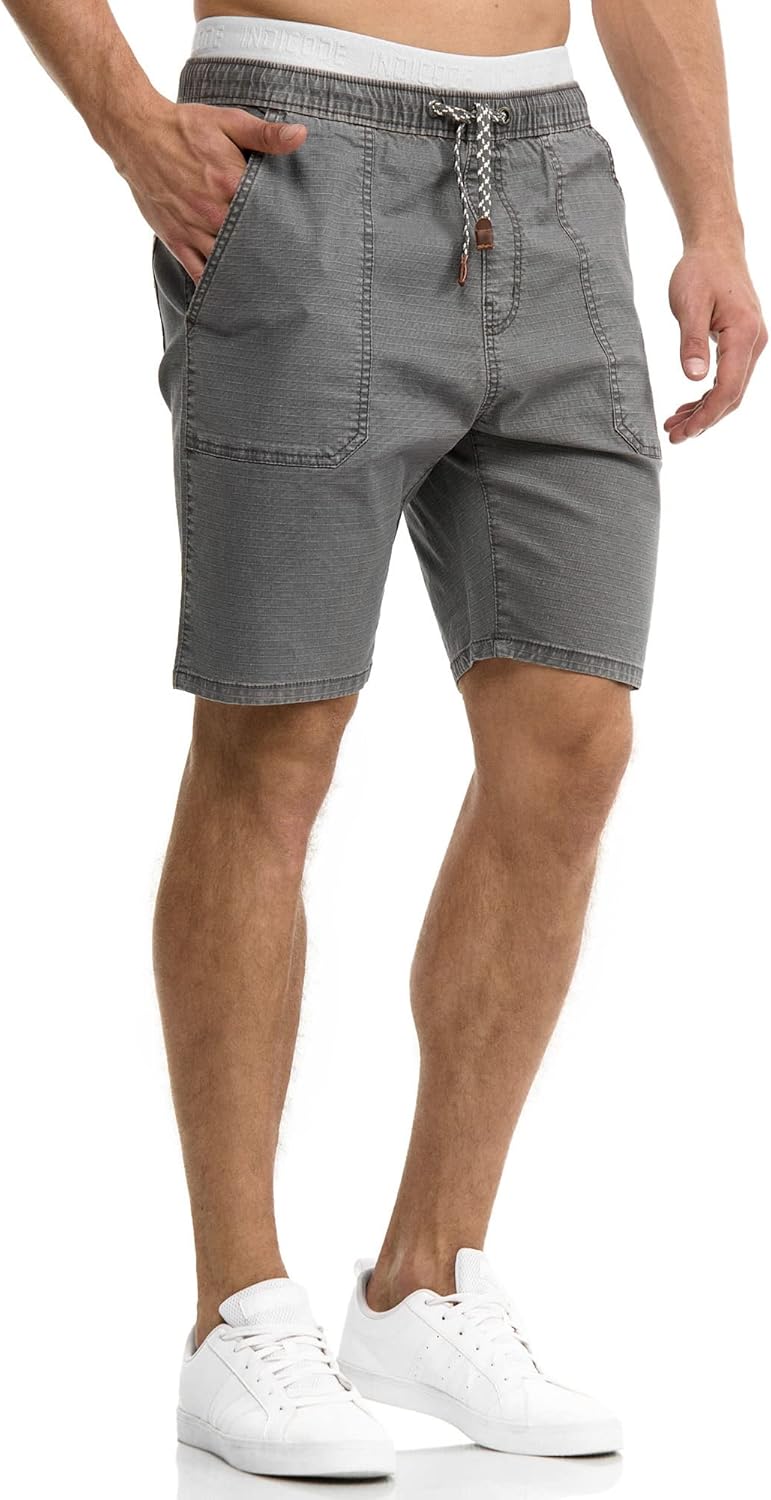 Indicode Heren Stoufville Chino Shorts | Korte broek met 4 zakken