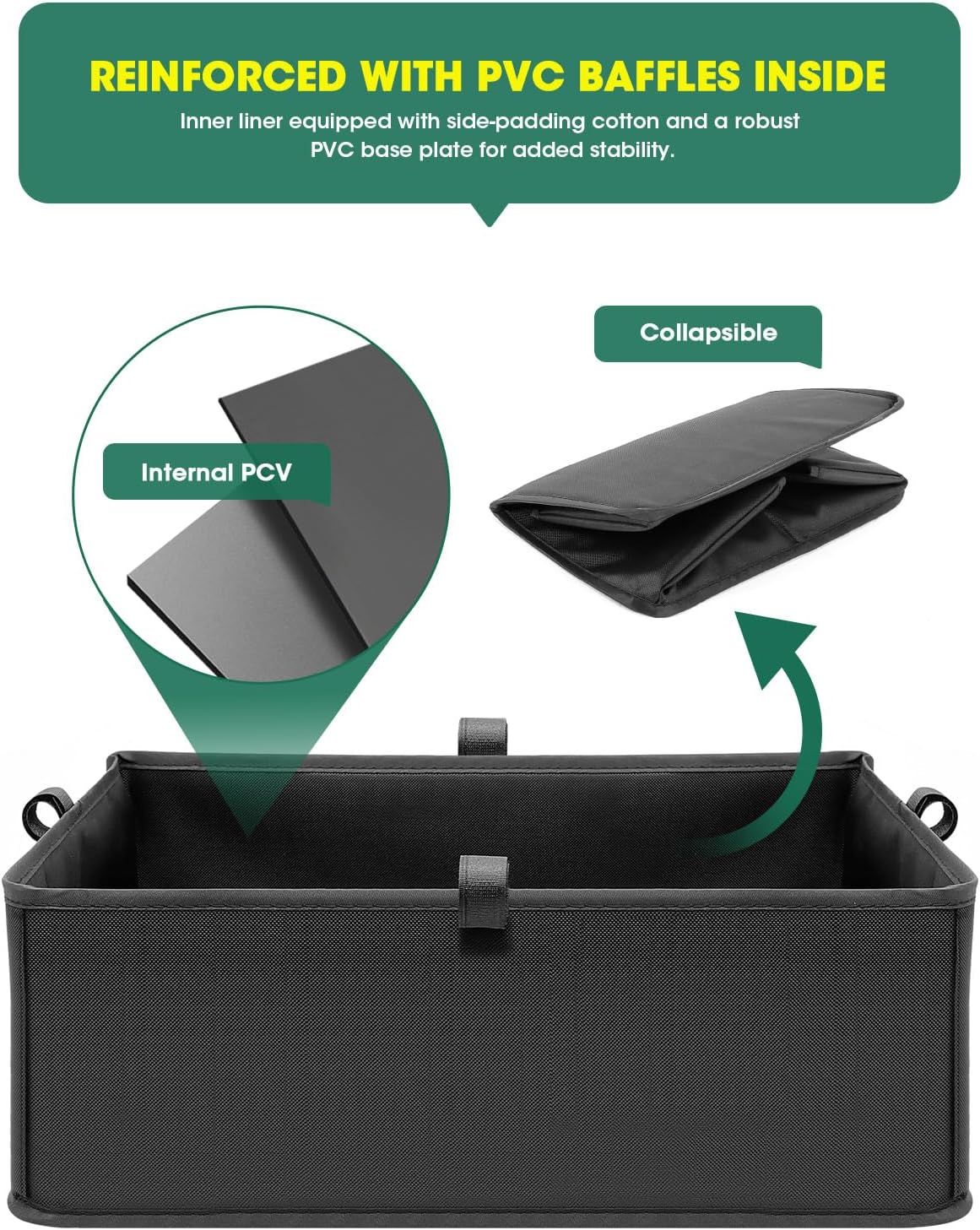 ANZOME Universal Rear Basket Liner for Bicycles and E-Bikes, Including Waterproof Bag and Adjustable Cargo Net…