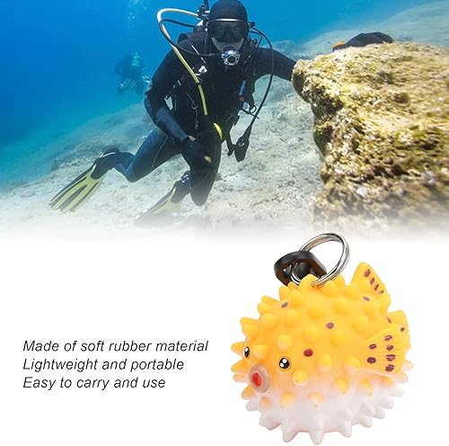 Miniatura 4 de VGEBY Cubierta reguladora de buceo de segunda etapa, boquilla de buceo de peces de dibujos animados, cubierta a prueba de polvo, soporte regulador