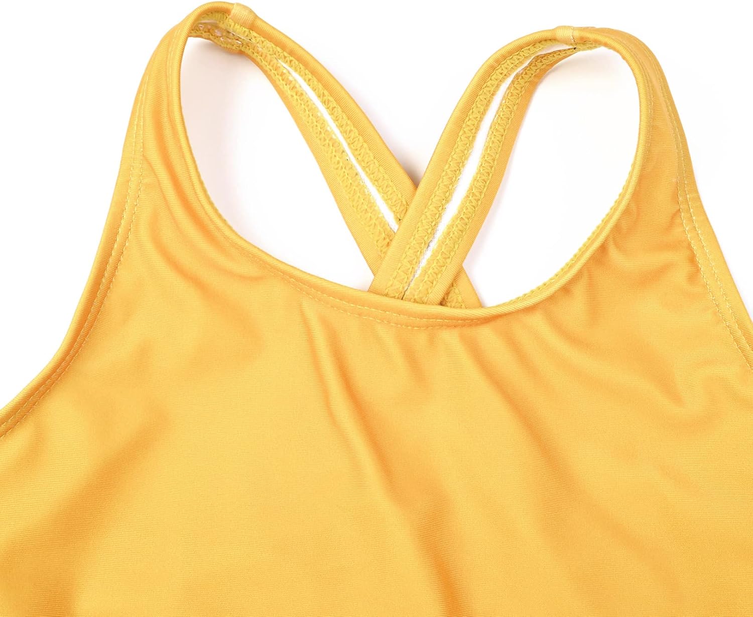 Mirawise Girls Swimsuits Swimwear Bathing Suit Beach Bikini Two Piece Tie Front Swimsiuts 4-13Y