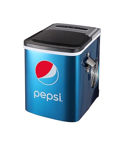 CURTIS Pepsi ICE147PEP - Máquina de hielo de acero inoxidable (26 libras)