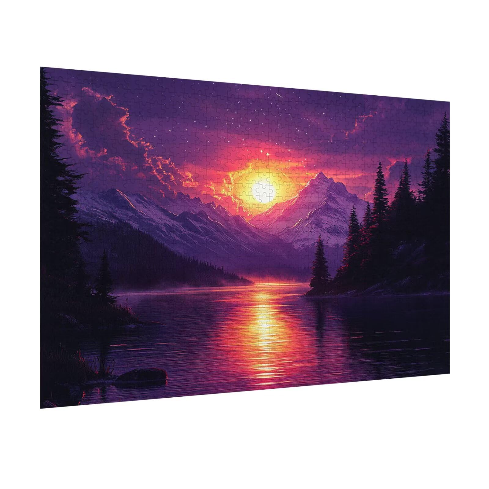 Puzzle 1500 Piezas Estrellas Puzzle de Madera Desafiante, n-844