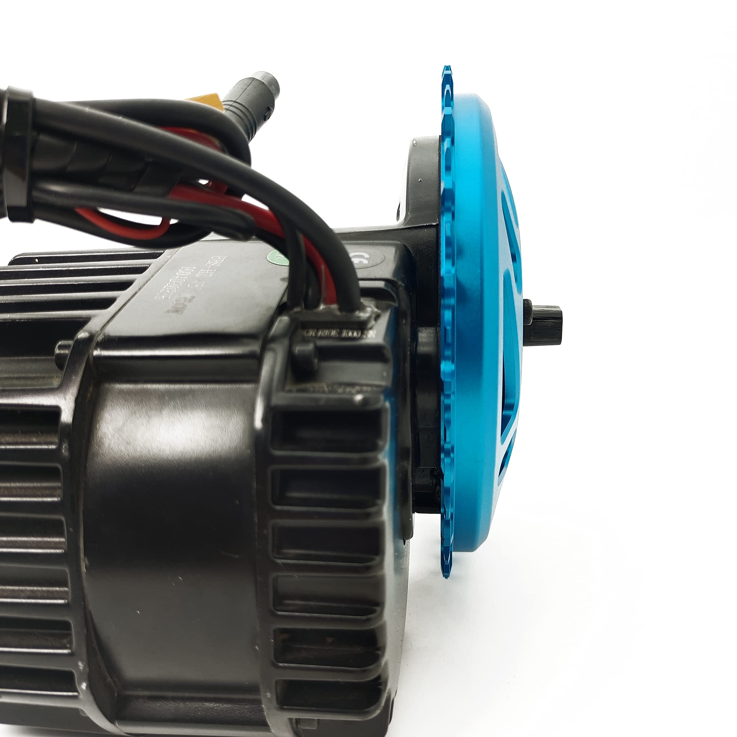 E-Bike 42T 6061-T6 7075 Aleación de aluminio de cadena para BF 8FUN BBS01 02 BBSHD 48V 1000W Kits de motor (PARA BBSHD BLUE)