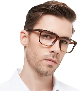 MARE AZZURO Oversized Reading Glasses Men Large Square Readers 1.0 1.25 1.5 1.75 2.0 2.25 2.5 2.75 3.0 3.5 4.0 5.0 6.0