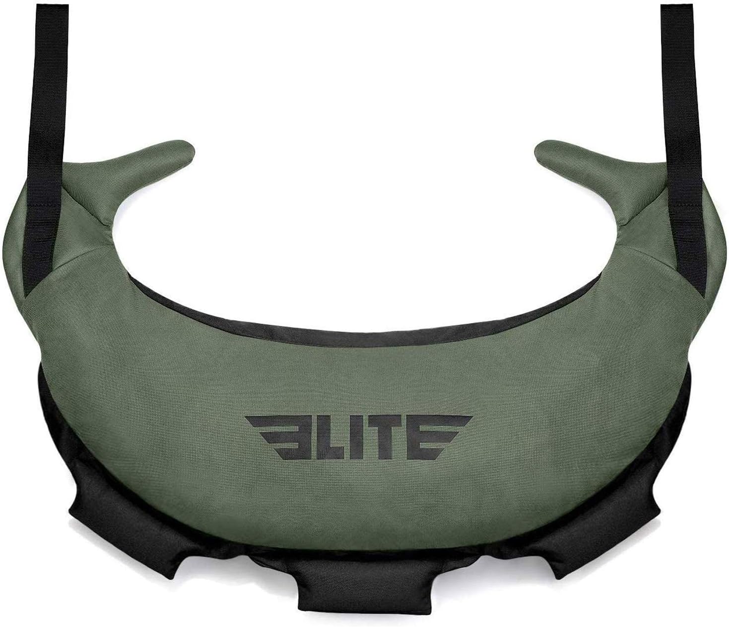 Elite Sports Bulgarian Canvas Bag, Fitness Canvas MMA Gym Cross Workout Training Sandbag 17, 25, 33, 45 lbs (UNFILLED)