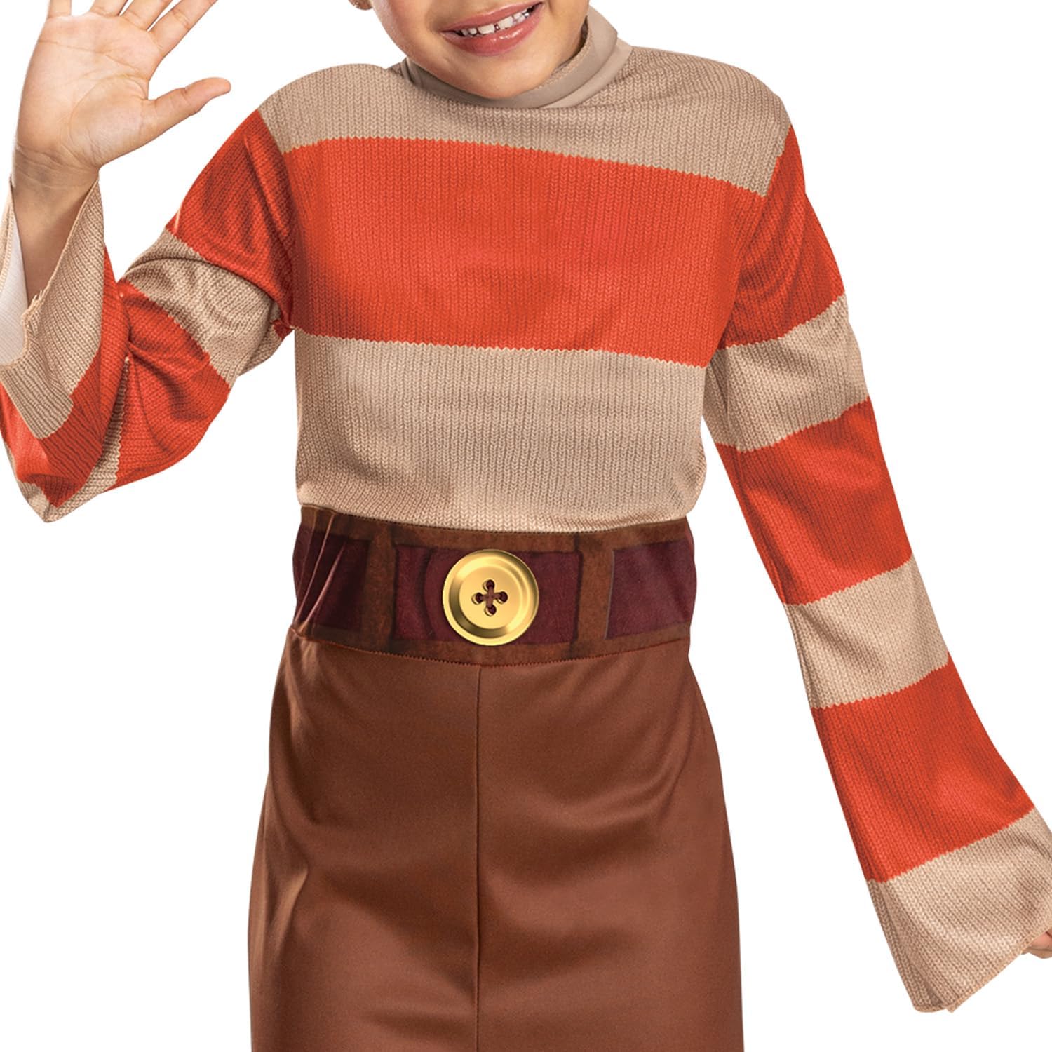 Disguise Inside Out Anxiety Costume for Kids, Official Inside Out Halloween Costume and Headpiece, Child Size (7-8)