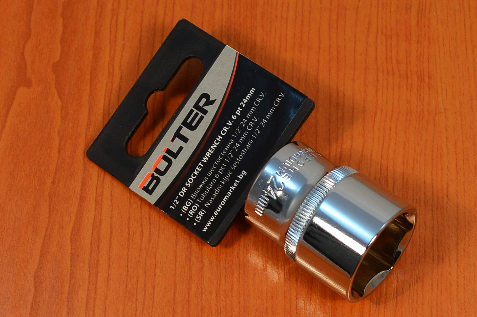 Llaves De Vaso BOLTER 6 Cantos, 1/4” – Juego De 6,5 Mm, Acero Cromo-Vanadio Cromado