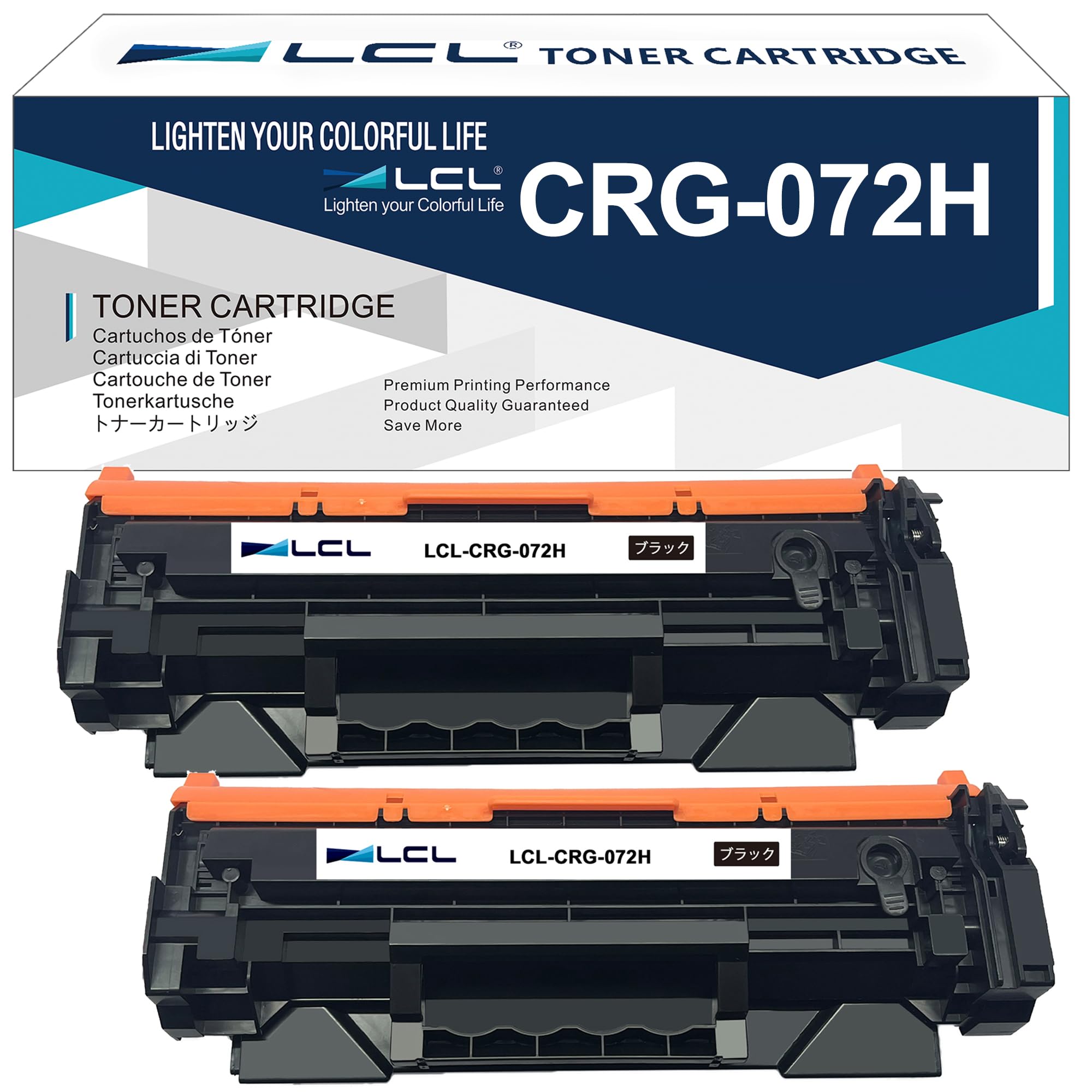 Amazon.co.jp: LCL CANON用 キャノン用 072 072H CRG-072 CRG-072H 大