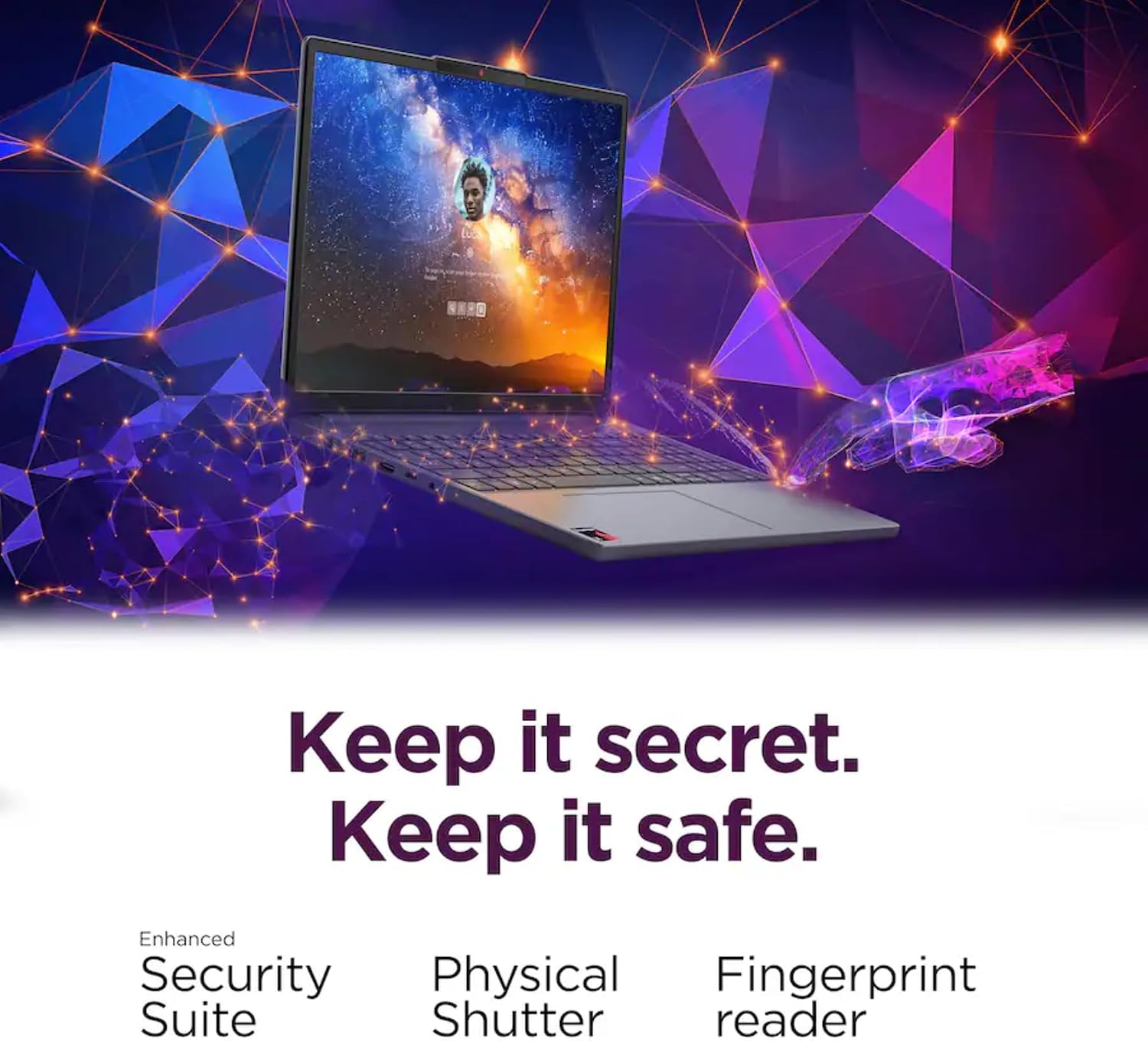 Lenovo IdeaPad Slim 3X - 15.3” WUXGA Touchscreen - Snapdragon X 8-Core (Beats Intel i7-1255U) - 16GB DDR5 RAM - 1TB Storage (512GB SSD and 512GB External) - Backlit Keyboard - Fingerprint Reader