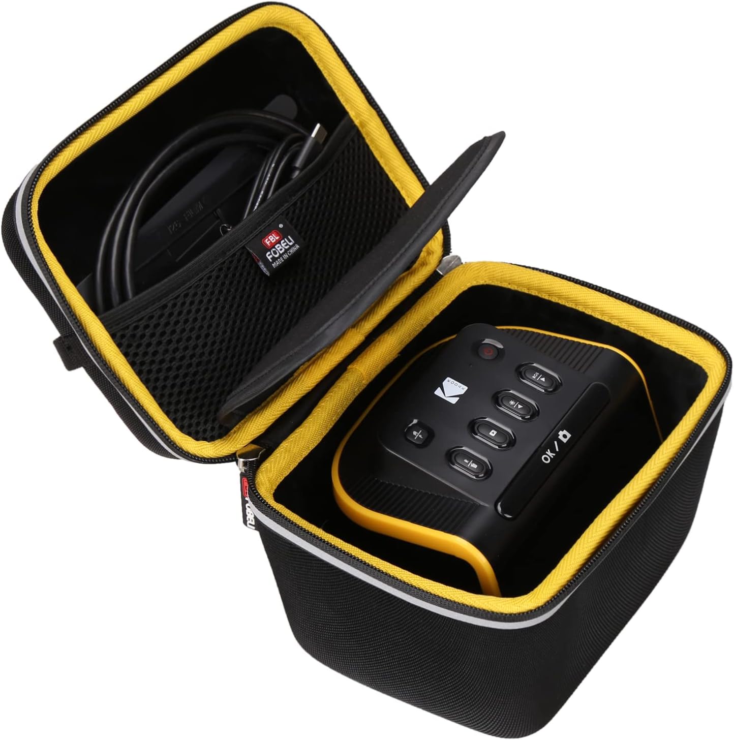 FBLFOBELI Portable Storage Case Compatible for KODAK Slide N SCAN Film and Slide Scan with Large 5” LCD Screen, EVA Hard Travel Protective Container Bag Shockproof (Case Only)