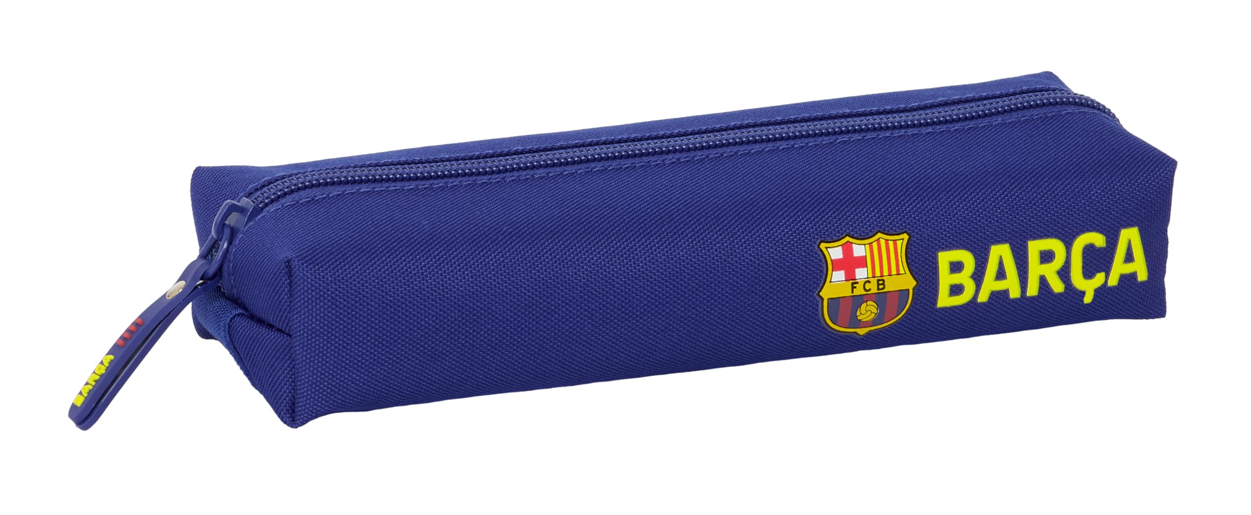 Safta F.C. Barcelona 1ª EQUIPACIÓN 25/26 - Portatodo Rectangular Niño, Estuche Infantil, Estuche Niño, Ideal para Niños en Edad Escolar, Cómodo y Versátil, Calidad y Resistencia, 22x7x40 cm