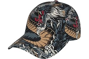 Red Chinese Dragon Baseball Hat: A Majestic Symbol of Cultural Pride and Sun Protection