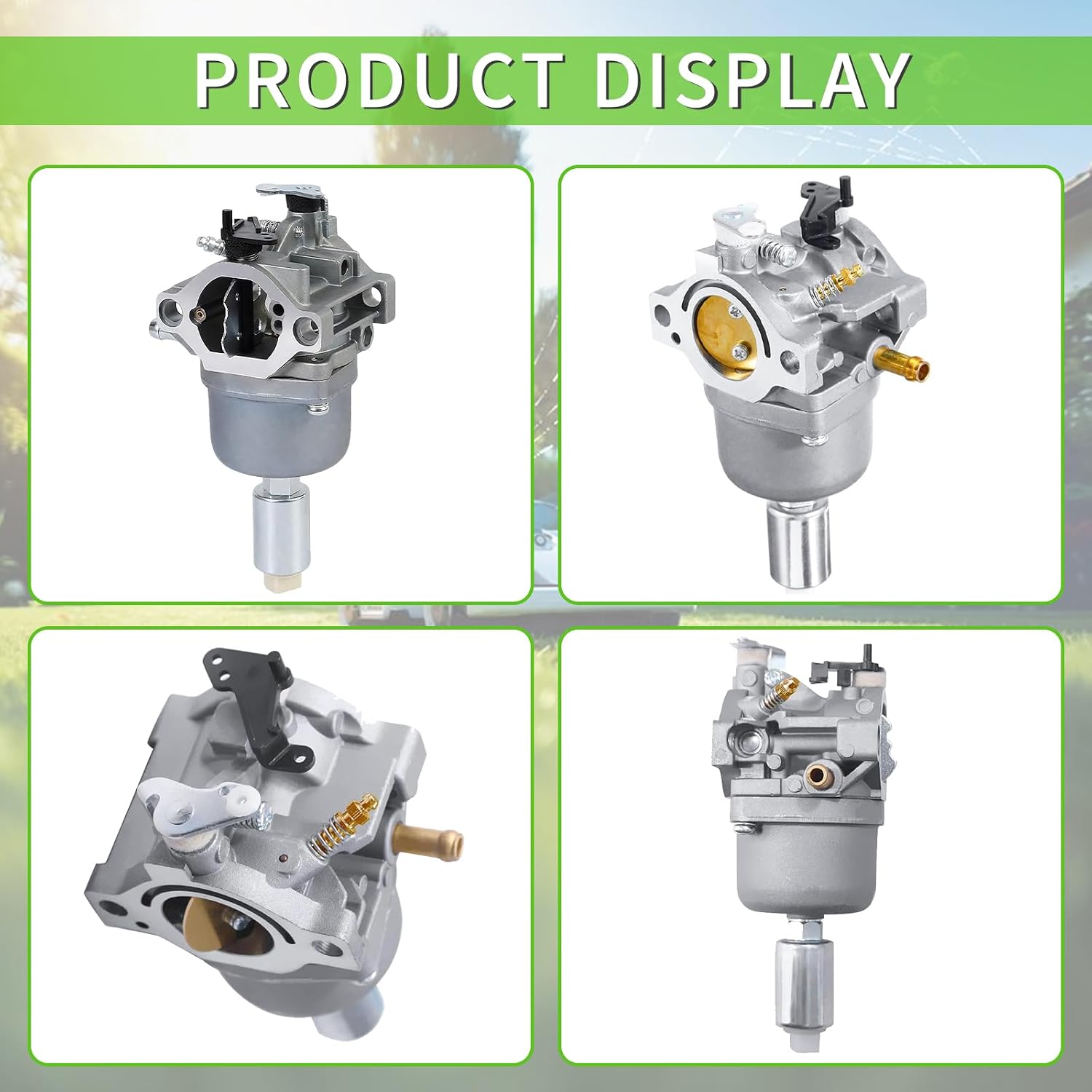 697203 697216 Carburetor for 799256 697202 92036 698945 592223 795366 92060 696353 792534 795872 795373, Compatible with 17HP-21HP Engines, Replacement Carb for Lawn Mower Tractor & Equipment