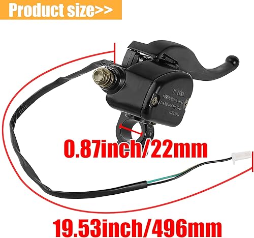 Miniatura 3 de Palanca de cilindro maestro de freno delantero derecha para Polaris Sportsman 300 400 400L 500 550 600 700 800 Magnum Scrambler Trail Blazer Big