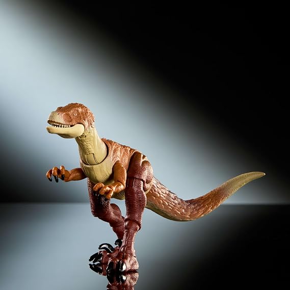 Mattel Jurassic World Hammond Collection Dinosaur Action Figure Ornitholestes, Premium Design with Realistic Eyes, 18 Articulated Joints & Extra Hands