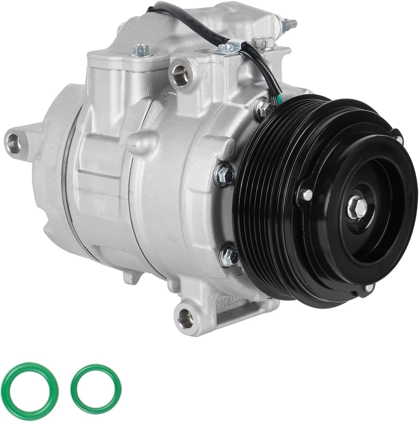 New AC Air Condition Compressor with Clutch for Ford Explorer 2011-2015 3.5L (Naturally Aspirated Only, not fit Turbocharged), for Ford Police Interceptor Utility 2013-2015 3.7L, for 9777C, 98332