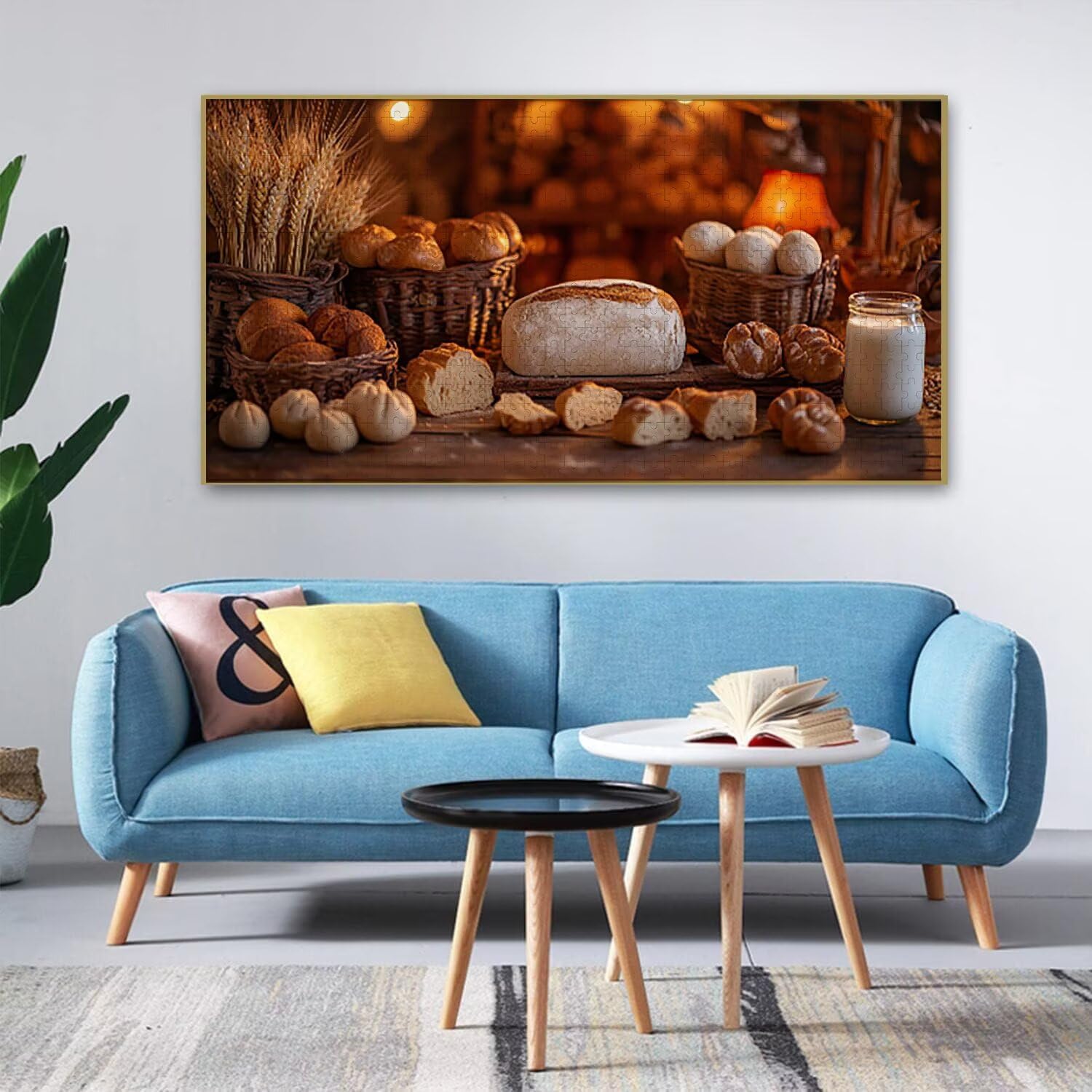 Puzzle dla dorosłych 1312 elementów chleb 156 x 28 cm niemożliwe trudne wyzwanie, puzzle dla dorosłych gra edukacyjna wyzwanie zabawki 1312 elementów puzzli dla dorosłych, kreatywna rozrywka prezent z