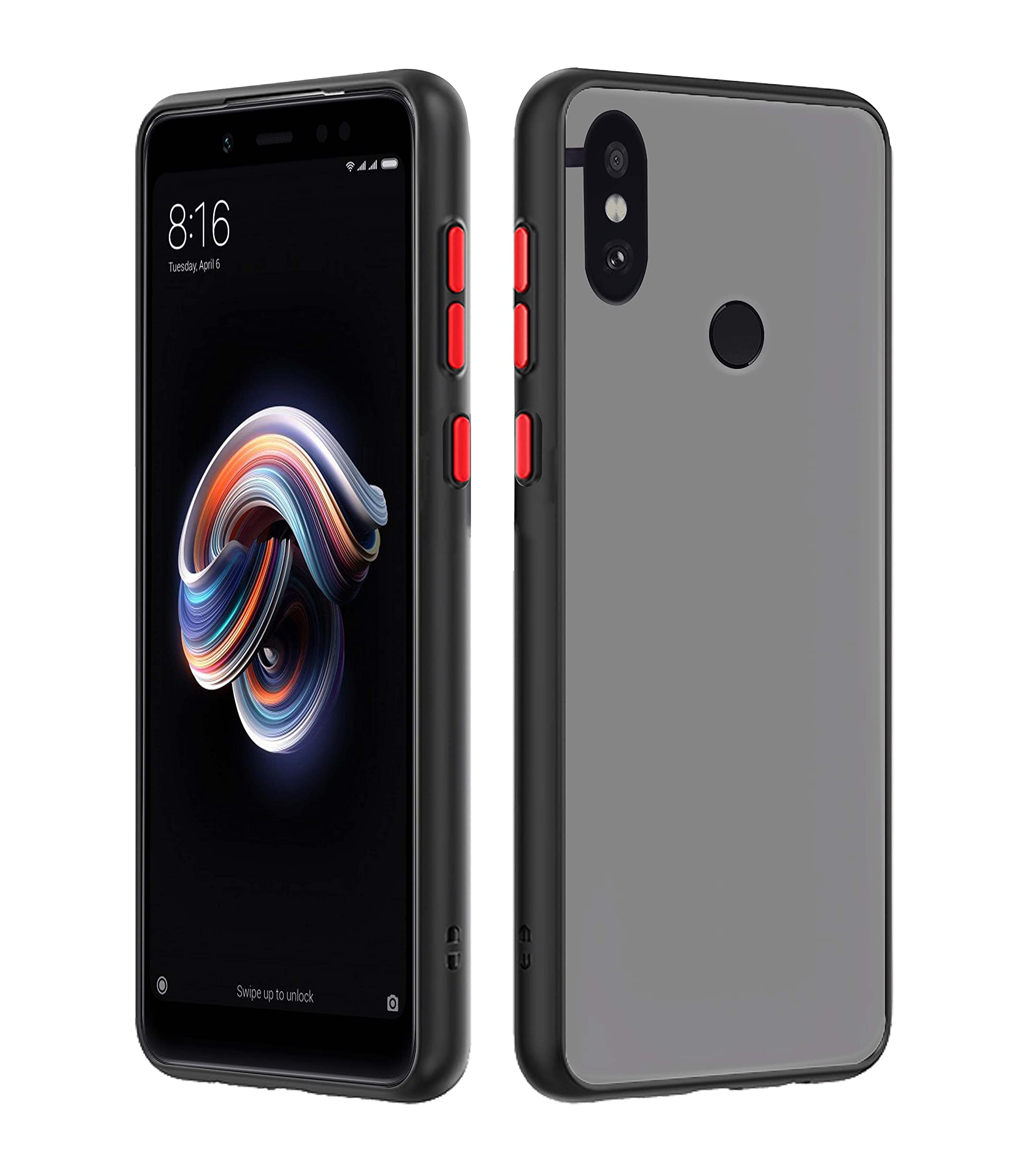 Pikkme Bumper Back Cover for Mi Redmi Note 5 Pro (TPU | Black) (B092ST8PSF) Amazon Price History, Amazon Price Tracker