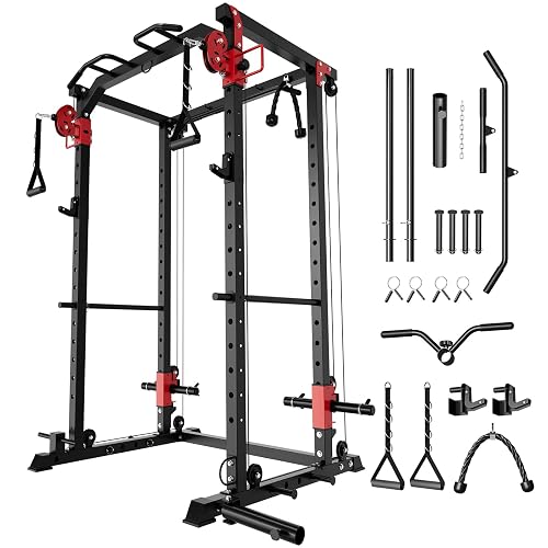 Power Cage Dual Pulley System Multi-Function product photo (Strength Machines) — ScooterReviewPro review