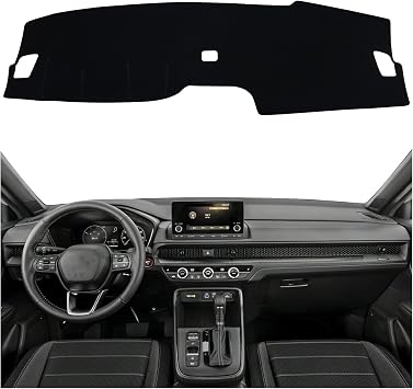 Dashboard Mat Cover Interior Center Console UV Rays Protector Compatible with Honda CR-V CRV 2023 2024 2025 Without HUD Dash Board Mat Carpet Accessories