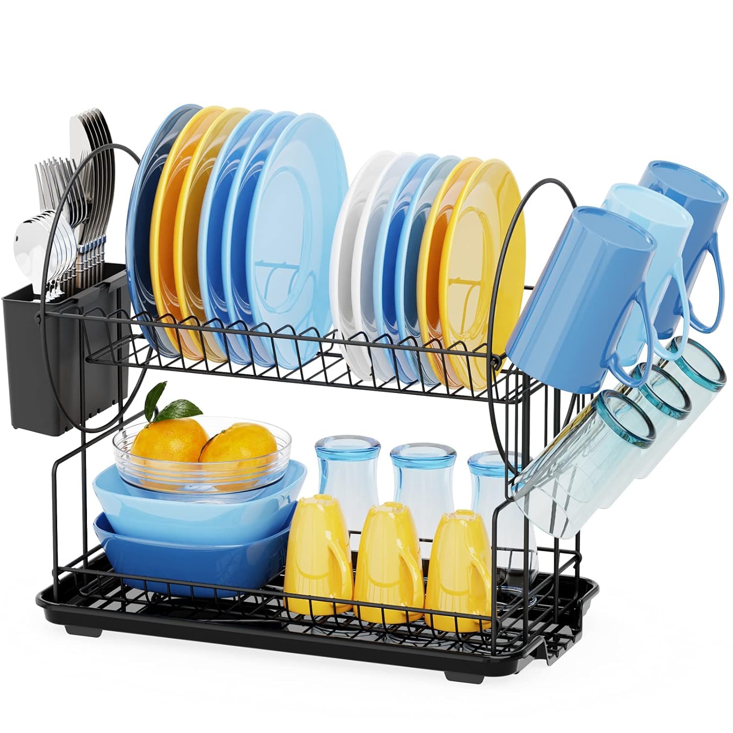 See full amazon price history chart for Rhyhorn Dish Drainer Rack with Utensil Sponge Holder Sink Caddy for Kitchen Counter OrganizationLarge Capacity, Rustproof Kitchen Dish Drying Rack, Above Sink Dish Rack (2 Tier Rack) Rhyhorn Dish Drainer Rack with Utensil Sponge Holder Sink Caddy for Kitchen Counter OrganizationLarge Capacity, Rustproof Kitchen Dish Drying Rack, Above Sink Dish Rack (2 Tier Rack) (B0D73QC3WJ) Amazon Price History, Amazon Price Tracker