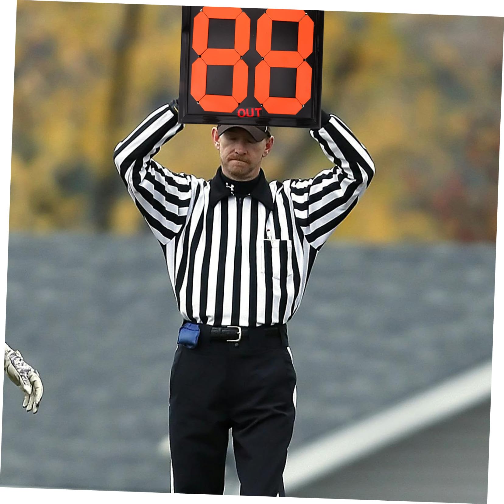 Gatuida Lavagnetta Cambi Calcio Manuale Numeri Visibili per Arbitri | Pp, Segna Sostituzioni in Partita, Attrezzo Affidabile per Gestione Rapida dei Cambi