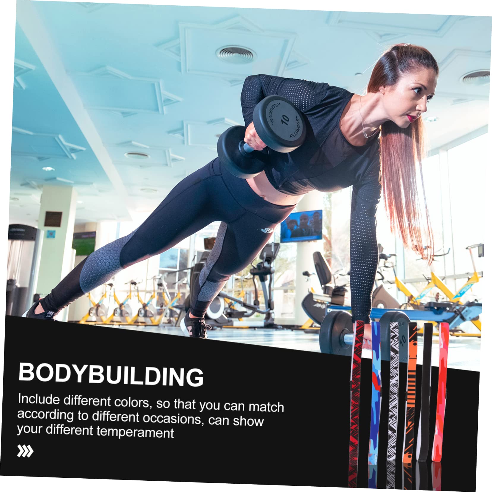 30 Piezas Banda Deportiva Deportiva Diadema Absorbente De Sudor Diadema De Ejercicio Diadema De Yoga Banda para El Cabello para Correr Banda para El Cabello Deportiva Banda para