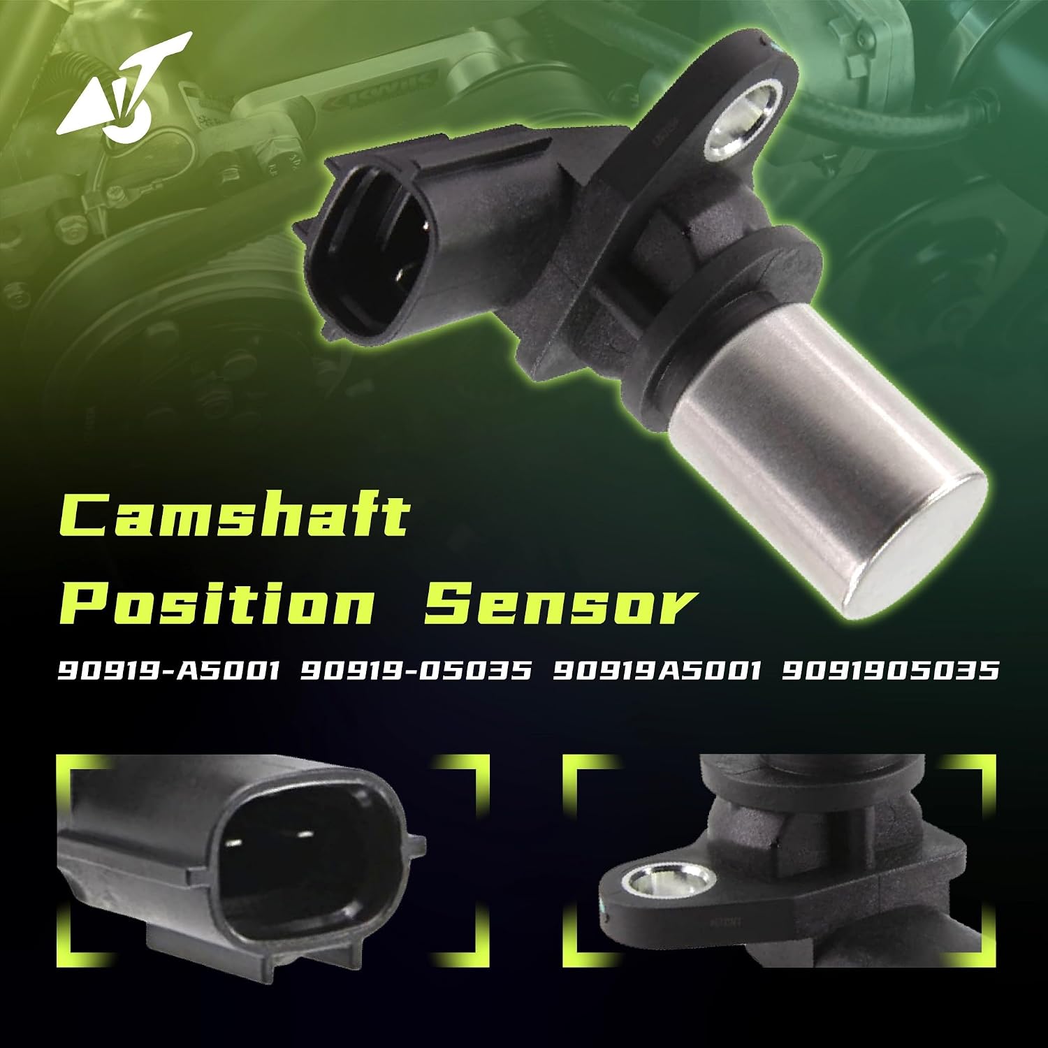 MOTISEN90919-05035 90919-A5001 90919-A0001 0296000790 PC214 Crankshaft Position Sensor Fit for Lexus GS430 LS430 LX470 GX470 SC430 Toyota 4RUNNER Sequoia Tundra Land Cruiser 2001-2009