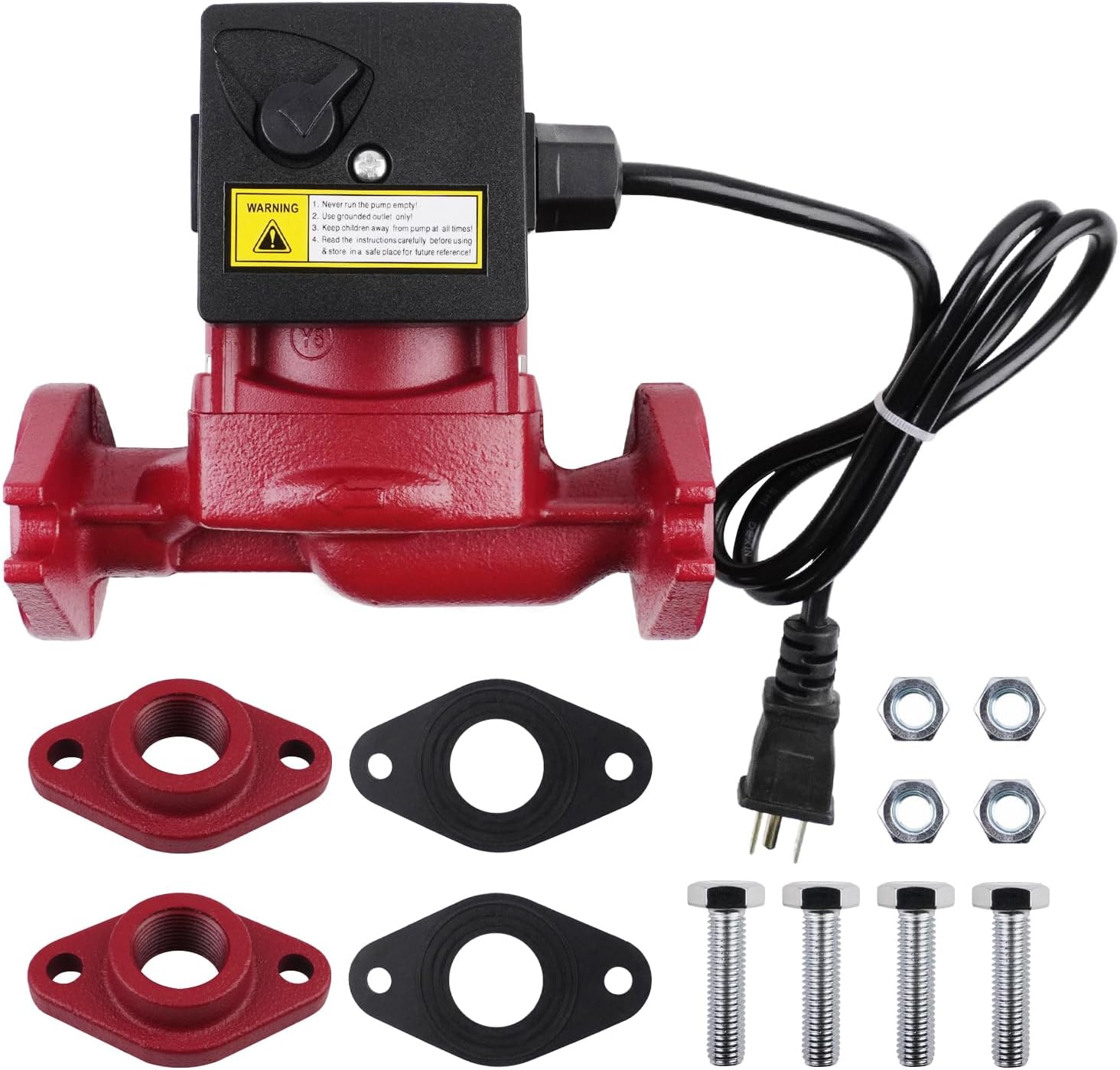 103400 Circulator Pump Set Compatible With Bell & Gosset NRF 36 3-Speed Pump Set w/ 1" Flange 115V Replace 103400